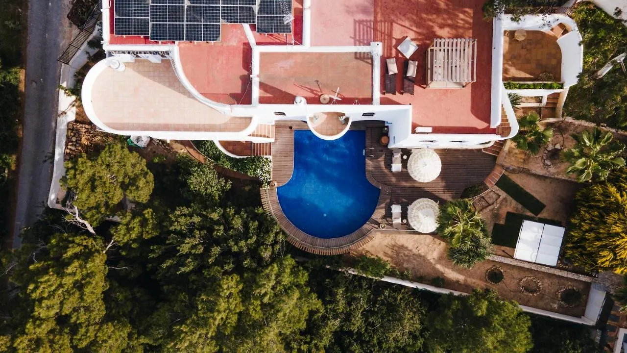 Large Villa On Ibiza West Coast With Pool & Sunset View - Nirvana Cala Tarida