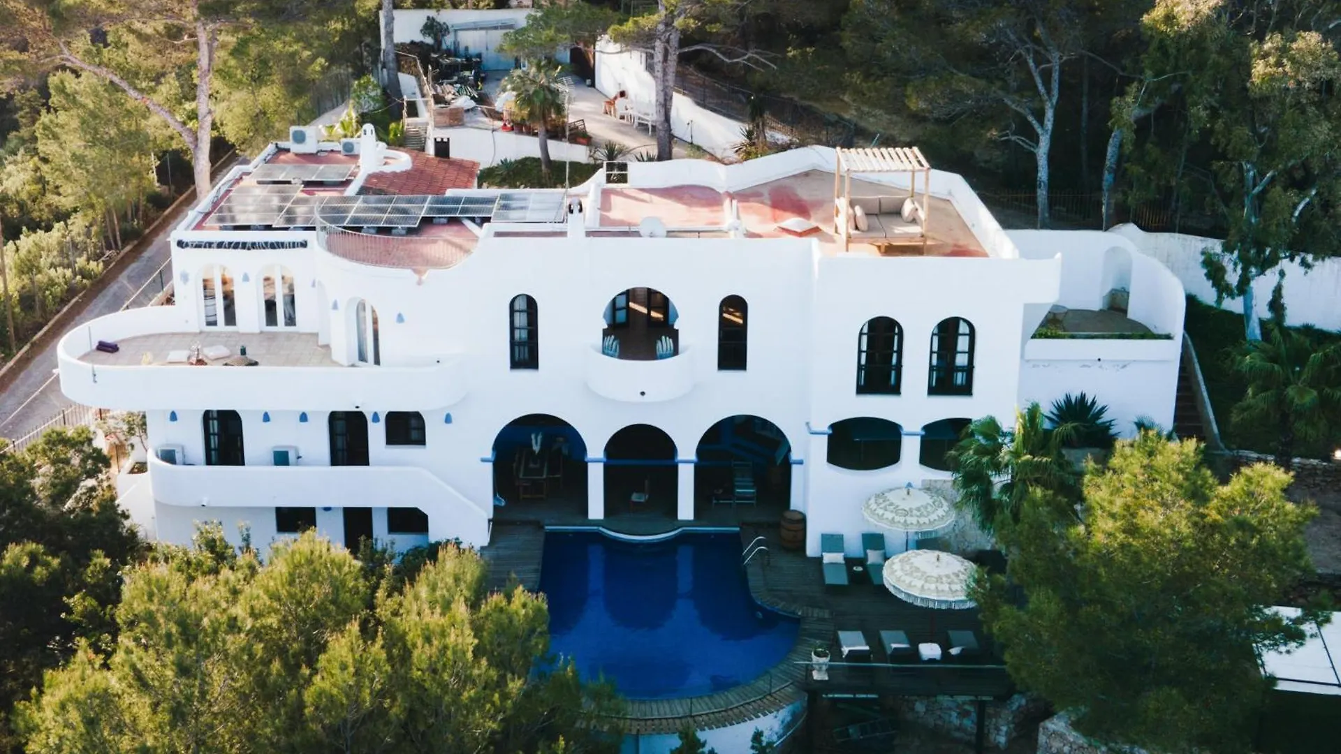 Large Villa On Ibiza West Coast With Pool & Sunset View - Nirvana Cala Tarida