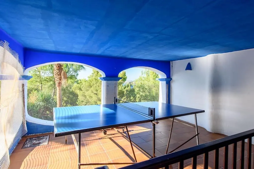 Large Villa On Ibiza West Coast With Pool & Sunset View - Nirvana Cala Tarida  0*, Cala Tarida (Ibiza) Spain