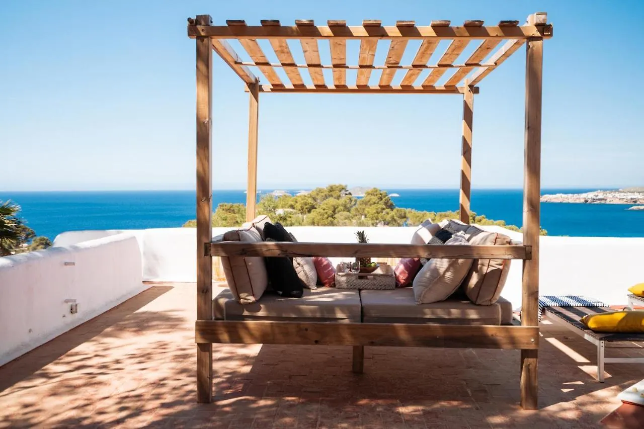 Large Villa On Ibiza West Coast With Pool & Sunset View - Nirvana Cala Tarida