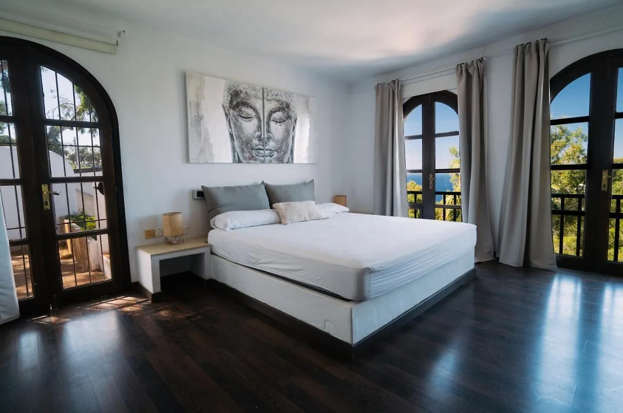 Large Villa On Ibiza West Coast With Pool & Sunset View - Nirvana Cala Tarida  0*, Cala Tarida (Ibiza)