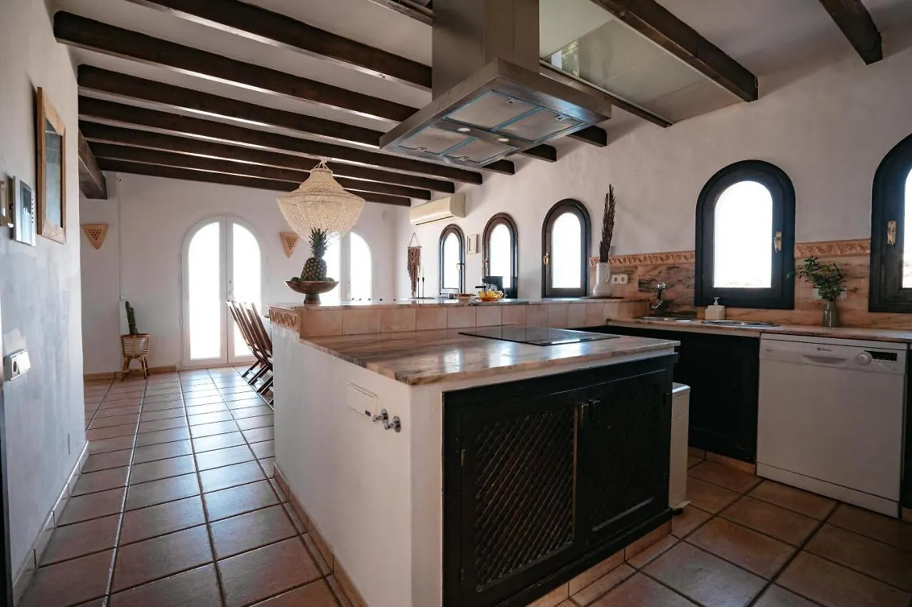 Large Villa On Ibiza West Coast With Pool & Sunset View - Nirvana Cala Tarida  Cala Tarida (Ibiza)