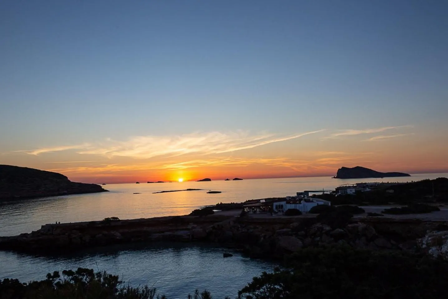 Large Villa On Ibiza West Coast With Pool & Sunset View - Nirvana Cala Tarida   Cala Tarida (Ibiza)
