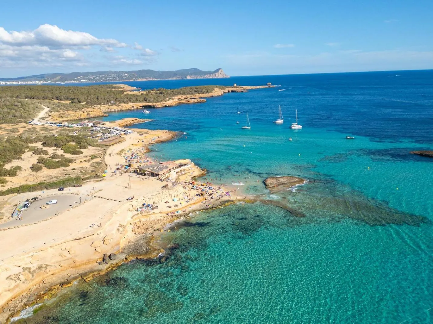 Large Villa On Ibiza West Coast With Pool & Sunset View - Nirvana Cala Tarida  Spain